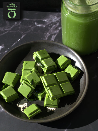 Mako Chocolate | Premium Organic Matcha Chocolate Bar