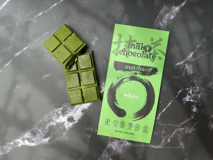 Mako Chocolate | Premium Organic Matcha Chocolate Bar